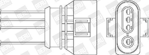 BERU by DRiV OZH152 - Lambdatunnistin inparts.fi