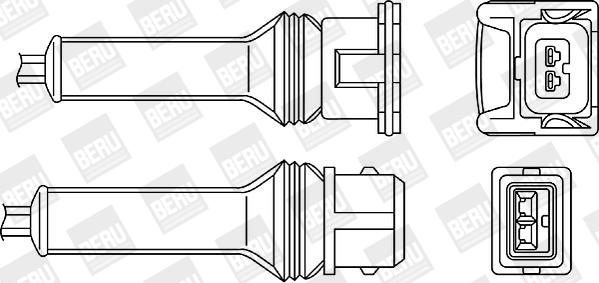 BERU by DRiV OZH035 - Lambdatunnistin inparts.fi