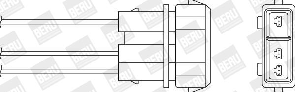 BERU by DRiV OZH134 - Lambdatunnistin inparts.fi