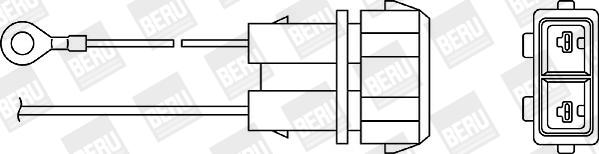 BERU by DRiV OZU003 - Lambdatunnistin inparts.fi