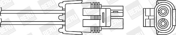 BERU by DRiV OZU025 - Lambdatunnistin inparts.fi
