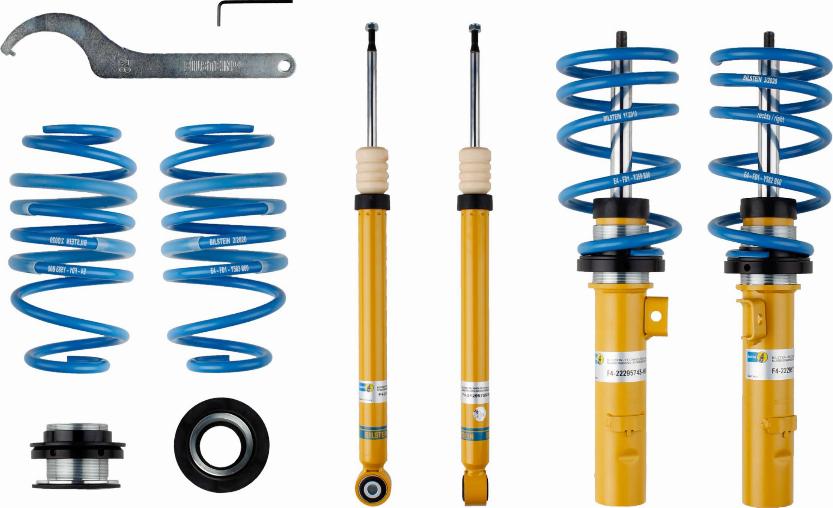 Bilstein 47-282117 - Alustasarja, jousi / vaimennin inparts.fi