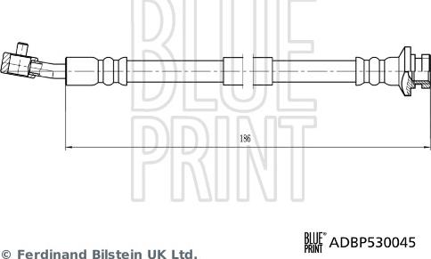 Blue Print ADBP530045 - Jarruletku inparts.fi