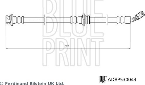 Blue Print ADBP530043 - Jarruletku inparts.fi