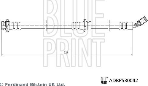 Blue Print ADBP530042 - Jarruletku inparts.fi