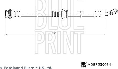 Blue Print ADBP530034 - Jarruletku inparts.fi