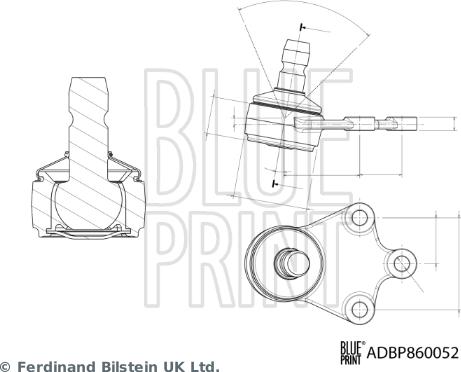 Blue Print ADBP860052 - Pallonivel inparts.fi