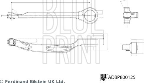 Blue Print ADBP800125 - Moottorin tuki inparts.fi