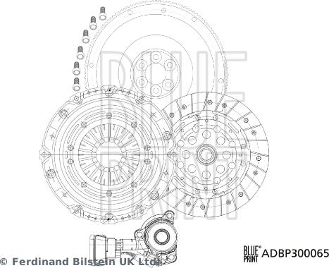 Blue Print ADBP300065 - Kytkinpaketti inparts.fi