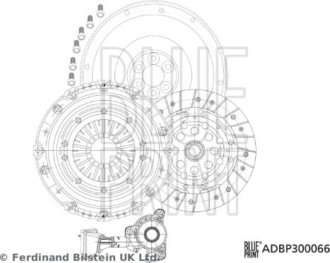 Blue Print ADBP300066 - Kytkinpaketti inparts.fi