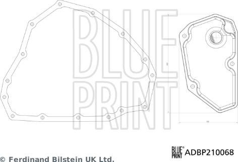 Blue Print ADBP210068 - Hydrauliikkasuodatin, automaattivaihteisto inparts.fi