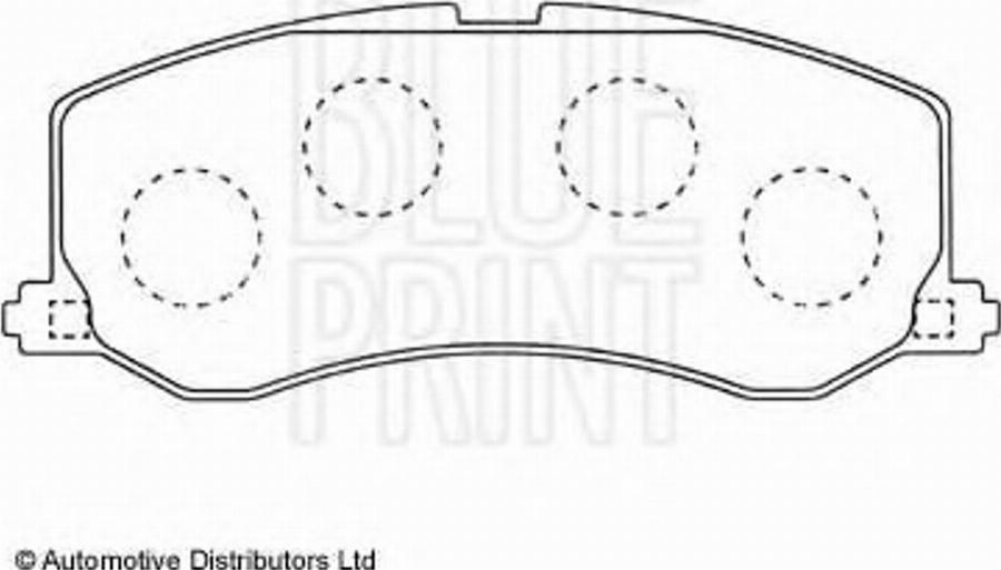 Blue Print ADK84215 - Jarrupala, levyjarru inparts.fi