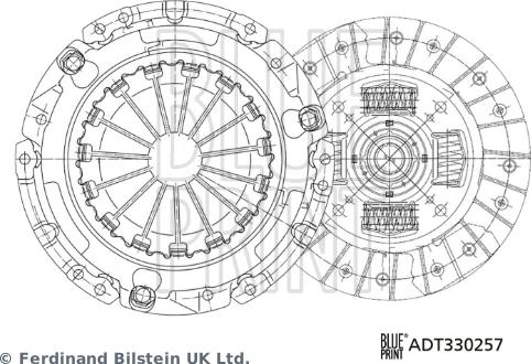 Blue Print ADT330257 - Kytkinpaketti inparts.fi