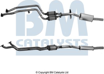 BM Catalysts BM90829 - Katalysaattori inparts.fi