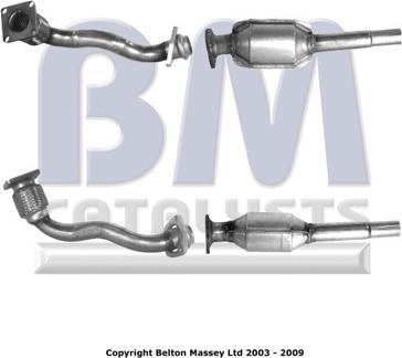 BM Catalysts BM80055H - Katalysaattori inparts.fi