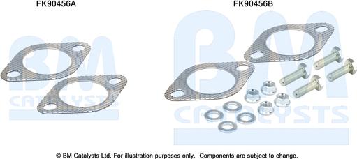 BM Catalysts FK90456 - Asennussarja, katalysaattori inparts.fi