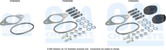 BM Catalysts FK90405 - Asennussarja, katalysaattori inparts.fi