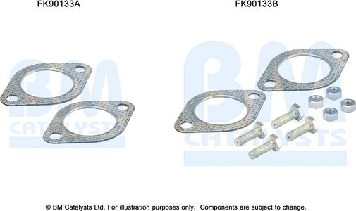 BM Catalysts FK90133 - Asennussarja, katalysaattori inparts.fi