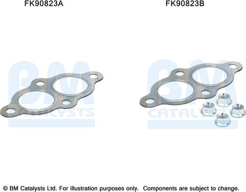 BM Catalysts FK90823 - Asennussarja, katalysaattori inparts.fi