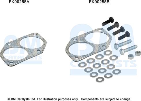 BM Catalysts FK90255 - Asennussarja, katalysaattori inparts.fi