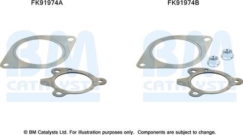 BM Catalysts FK91974 - Asennussarja, katalysaattori inparts.fi