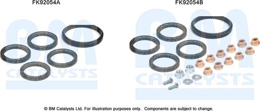 BM Catalysts FK92054 - Asennussarja, katalysaattori inparts.fi