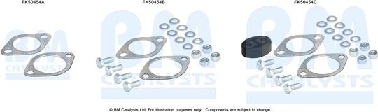 BM Catalysts FK50454 - Korjaussarja, pakoputki inparts.fi