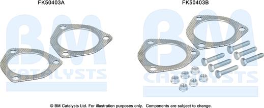 BM Catalysts FK50403 - Korjaussarja, pakoputki inparts.fi