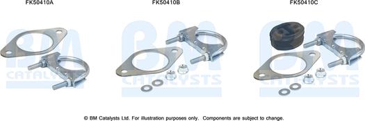 BM Catalysts FK50410 - Korjaussarja, pakoputki inparts.fi