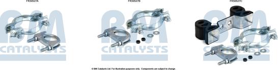 BM Catalysts FK50527 - Korjaussarja, pakoputki inparts.fi