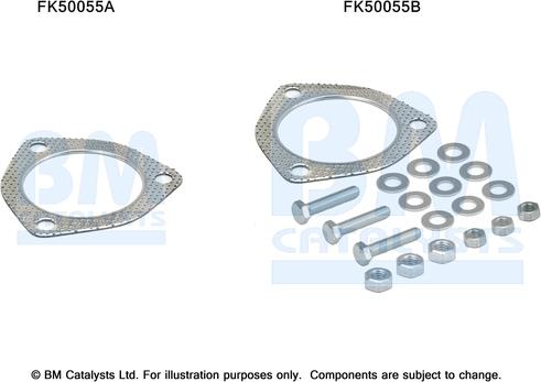 BM Catalysts FK50055 - Korjaussarja, pakoputki inparts.fi