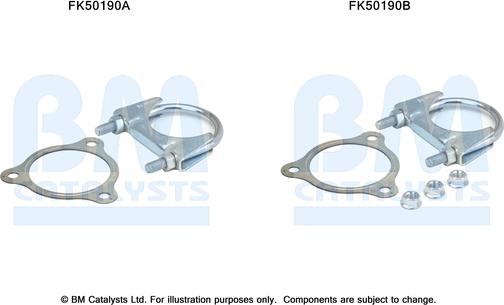 BM Catalysts FK50190 - Korjaussarja, pakoputki inparts.fi