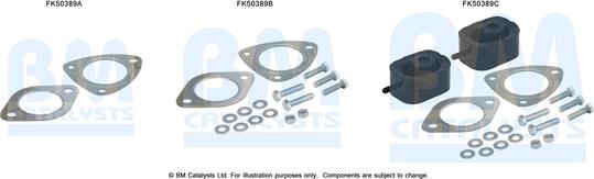 BM Catalysts FK50389 - Korjaussarja, pakoputki inparts.fi