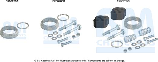 BM Catalysts FK50285 - Korjaussarja, pakoputki inparts.fi