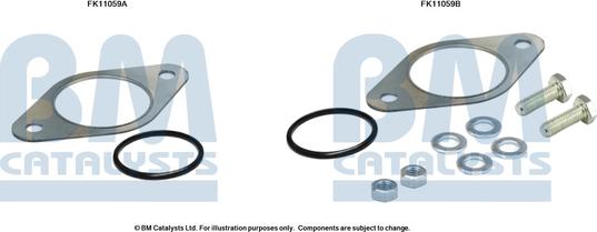 BM Catalysts FK11059 - Asennussarja, Noki / hiukkassuodatin inparts.fi