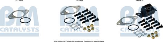 BM Catalysts FK11061 - Asennussarja, Noki / hiukkassuodatin inparts.fi