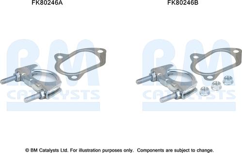 BM Catalysts FK80246 - Asennussarja, katalysaattori inparts.fi