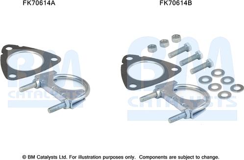 BM Catalysts FK70614 - Korjaussarja, pakoputki inparts.fi