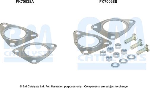 BM Catalysts FK70038 - Korjaussarja, pakoputki inparts.fi