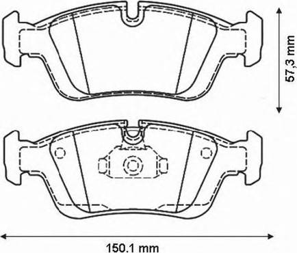 BMW 34111160357 - Jarrupala, levyjarru inparts.fi