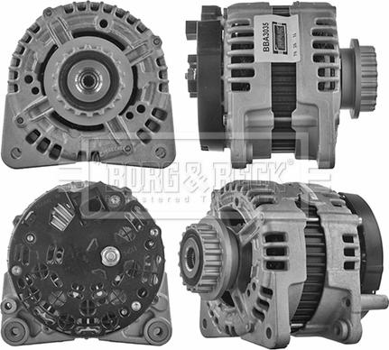 Borg & Beck BBA3035 - Laturi inparts.fi