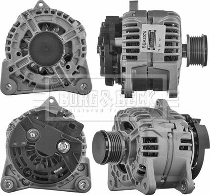 Borg & Beck BBA3076 - Laturi inparts.fi