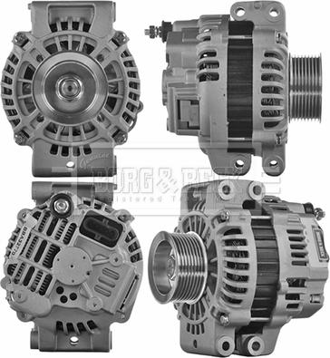 Borg & Beck BBA32770 - Laturi inparts.fi