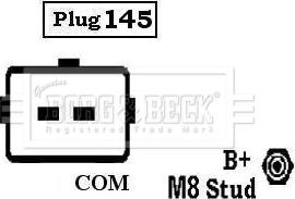 Borg & Beck BBA3059 - Laturi inparts.fi