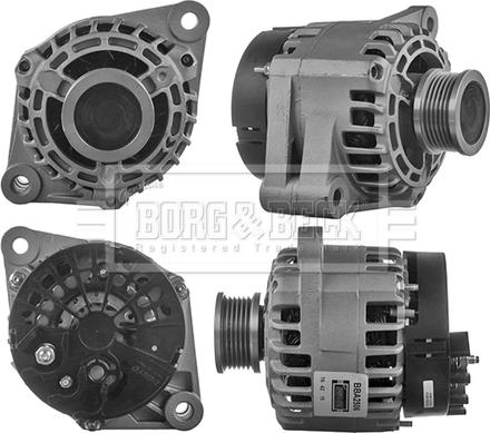 Borg & Beck BBA2506 - Laturi inparts.fi