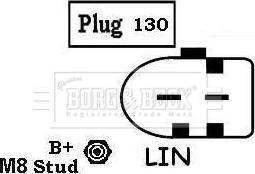 Borg & Beck BBA2559 - Laturi inparts.fi