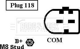 Borg & Beck BBA2046 - Laturi inparts.fi