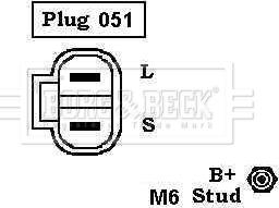 Borg & Beck BBA2673 - Laturi inparts.fi