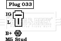 Borg & Beck BBA2347 - Laturi inparts.fi