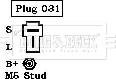 Borg & Beck BBA2746 - Laturi inparts.fi